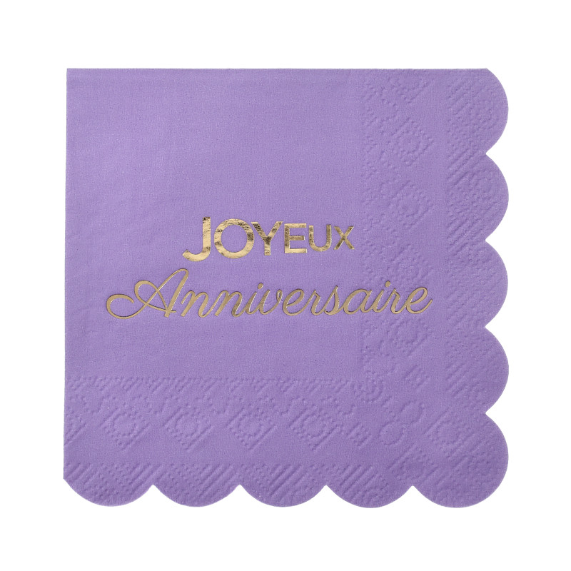 12 PETITES SERV. ANNICHIC LILA