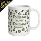 MUG PAILLETTES LEOPARD FOLLASSE