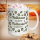 MUG PAILLETTES LEOPARD FOLLASSE