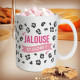 MUG PAILLETTES LEOPARD JALOUSE ET ALORS?