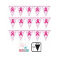 GUIRLANDE RUBAOCTOBRE ROSE 10M