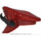 CASQUETTE ROUGE AVEC CORNES