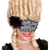 MASQUE AVEC ROSE NOIRE