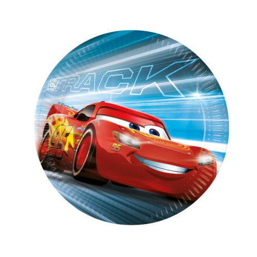 8 ASSIETTES CARS VICTORY 23CM