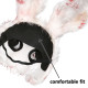 DEMI-MASQUE PELUCHE LAPIN ENSANGLANTE