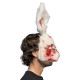 DEMI-MASQUE PELUCHE LAPIN ENSANGLANTE