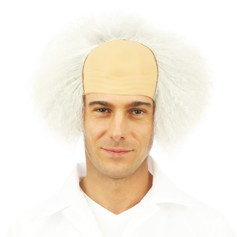 PERRUQUE SAVANT FOU - GRIS