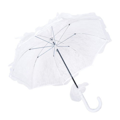 OMBRELLE EN DENTELLE BLANC - Ø 50CM