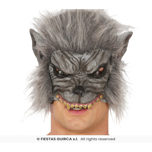 DEMI-MASQUE LOUP-GAROU