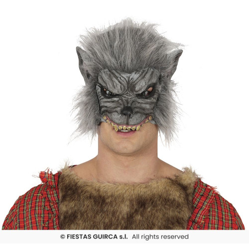 DEMI-MASQUE LOUP-GAROU