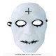 MASQUE BLANC AVEC CROIX