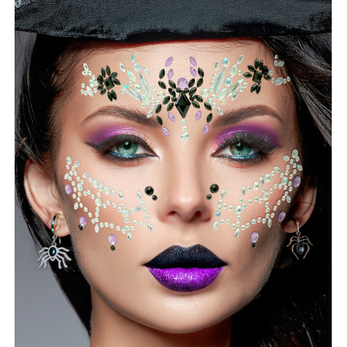 BIJOUX VISAGE VEUVE NOIRE
