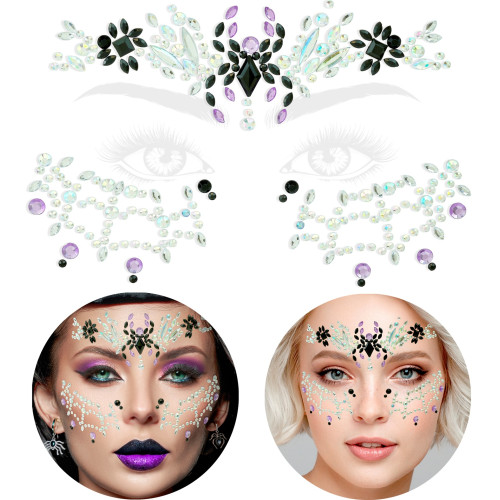 BIJOUX VISAGE VEUVE NOIRE