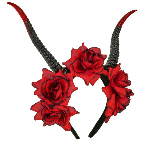 SERRE TETE CORNES ROSES ROUGE