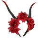 SERRE TETE CORNES ROSES ROUGE