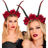 SERRE TETE CORNES ROSES ROUGE