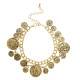 BRACELET PIECES DOREES