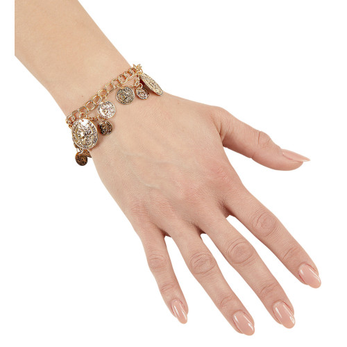 BRACELET PIECES DOREES