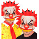 MASQUE EN TISSU SANS MENTON CLOWN TUEUR