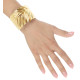 BRACELET FEUILLE D'OR GREC ROMAIN EGYPTIEN