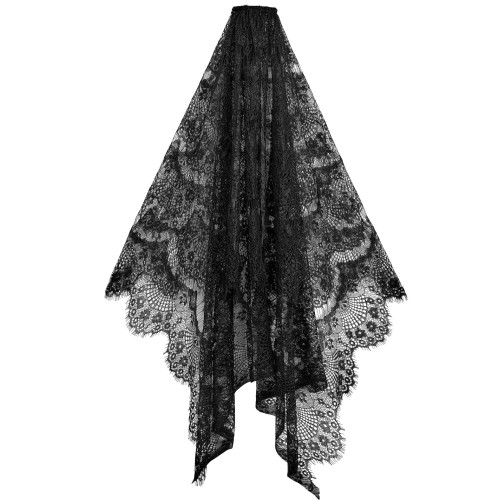VOILE DE DENTELLE NOIR