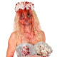 MASQUE AVEC VOILE FLEURS ÉPOUSE SANGLANTE