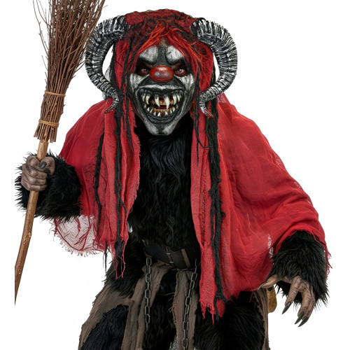MASQUE KRAMPUS AVEC CAPE