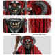 MASQUE KRAMPUS AVEC CAPE