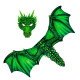 DRAGON  (AILES, MASQUE)