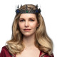 METAL COURONNE ROYALTY ARGENT