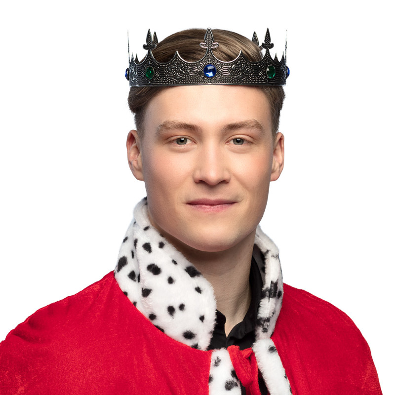 METAL COURONNE ROYALTY ARGENT