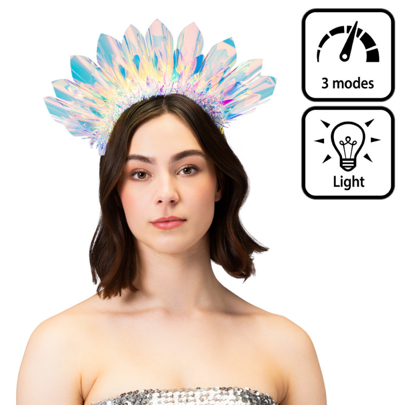 LED TIARE COURONNE HALO LUMINEUX