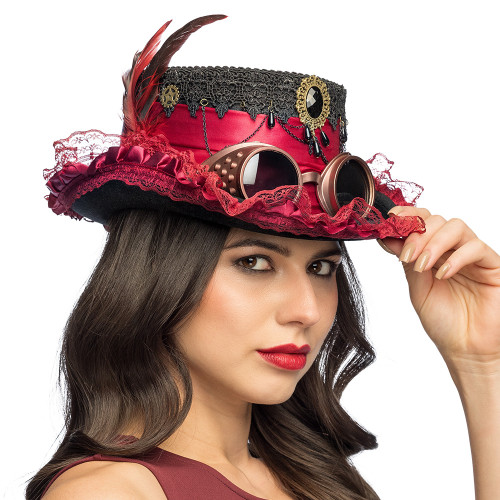 CHAPEAU STEAM SCARLET