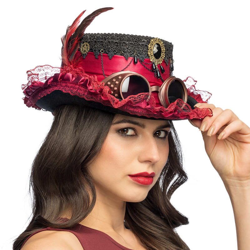 CHAPEAU STEAM SCARLET