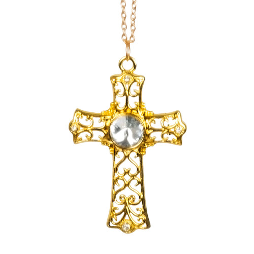 COLLIER JEWEL CROSS