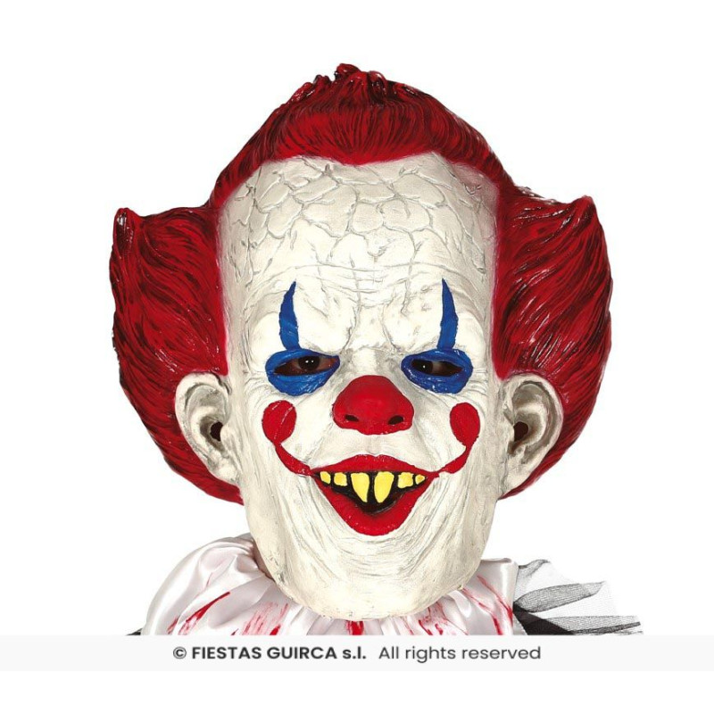 MASQUE CLOWN SINISTRE LATEX