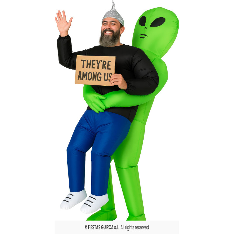 ALIEN PORTÉ, GONFLABLE L