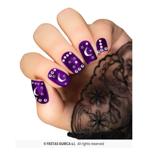 MOTIF AUTOCOLLANT ARGENT