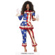 COSTUME PATRIOT CLOWN L