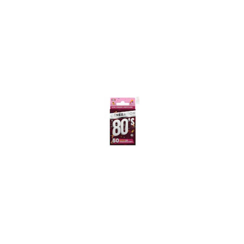 JEU DE CARTES ANNEES 80