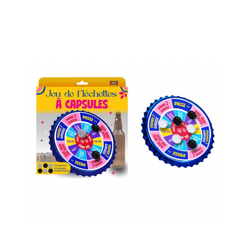 JEU DE LANCÉ DE CAPSULES
