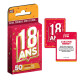JEU DE CARTES 18ANS