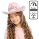 CHAPEAU LED ENFANT COWBOY