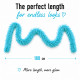 BOA FLAIR TURQUOISE (180CM)
