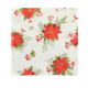 20 SERV.POINSETTIA BLC/RGE/VERT