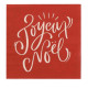20 SERV. JOY. NOËL RGE CREME