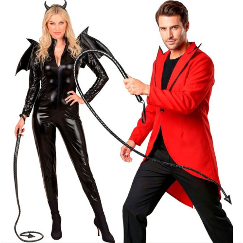 FOUET QUEUE DE DIABLE NOIR
