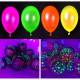 KIT 40 BALLONS 30CM FLUO UV