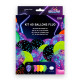 KIT 40 BALLONS 30CM FLUO UV