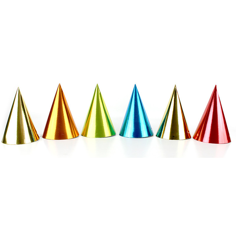 SACHET 6 CHAPEAU METAL POINTU